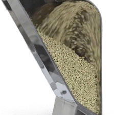 Rotating Fluidized Air Bed roasting green coffee